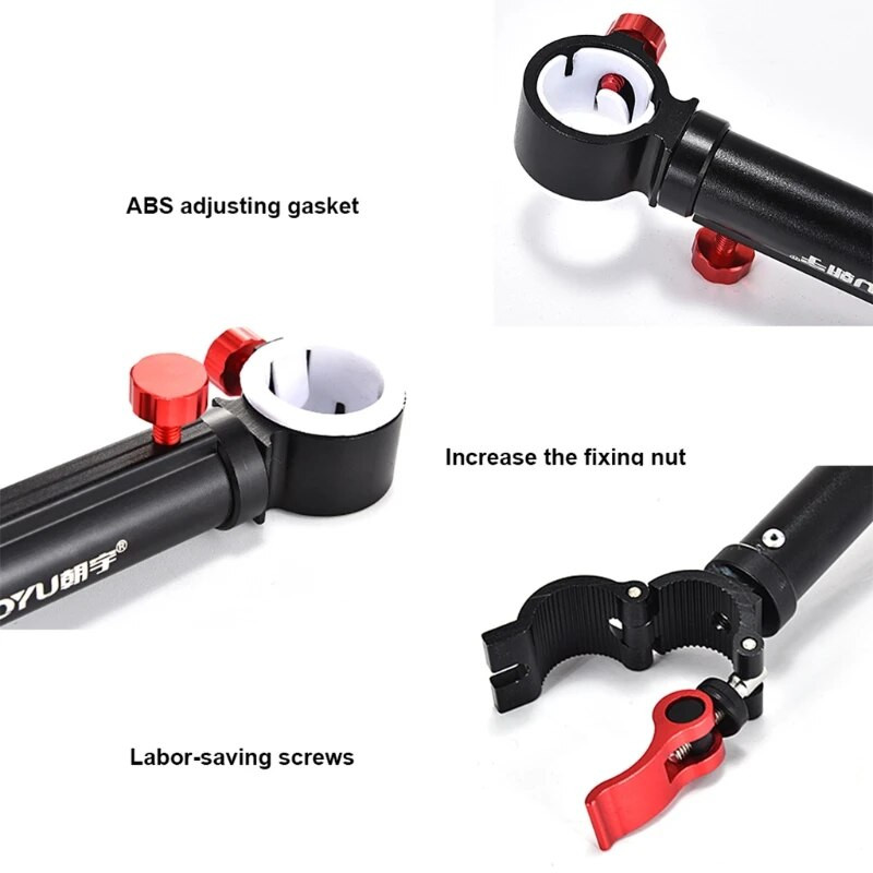 Stalak za držač štapa za pecanje, nosač za stalak za pecanje, držač za stalak za kišobrane, podesiva stezaljka za pričvršćivanje, potporni okvir, stalak 24BD