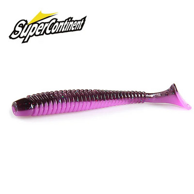 Supercontinent Impact Ring Shad Fishing Lure Soft 63 mm 80 mm 97 mm Plastični mamci Swimbait Jigging Lure Umjetni mamci