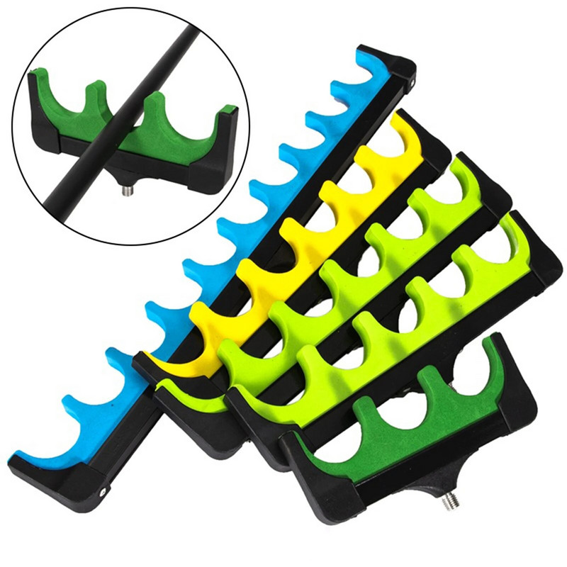 Makšķerēšanas nūju turētāja kronšteins Makšķerkātu plaukta glabāšanas organizators satur 3/5/6/10 makšķeres makšķerēšanas piederumiem MC889