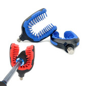 Silikoonist karpkala õngeritva tugipea haaratsvarda käepidemed ridvahoidja hoidja jaoks.