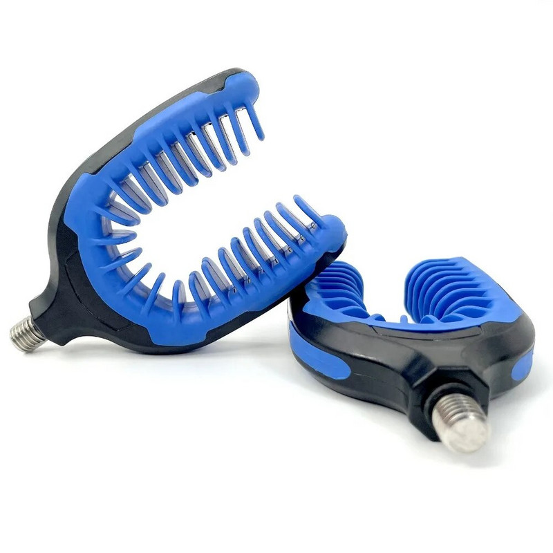 Silikoonist karpkala õngeritva tugipea haaratsvarda käepidemed ridvahoidja hoidja jaoks.