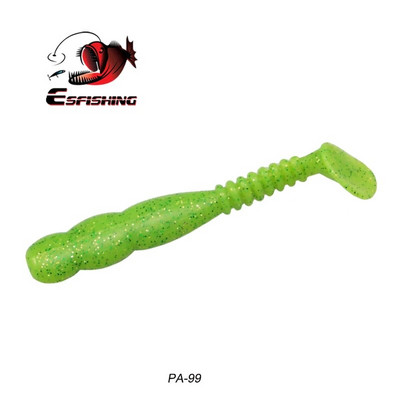 ESFISHING Rock Viber Shad 50 mm 95 mm 115 mm Rock Shiner Sea Soft Baits Pesca Umjetni silikon Isca mamci za ribolov