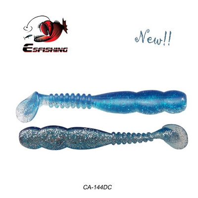 ESFISHING Rock Viber Shad 50 mm 95 mm 115 mm Rock Shiner Sea Soft Baits Pesca Umjetni silikon Isca mamci za ribolov