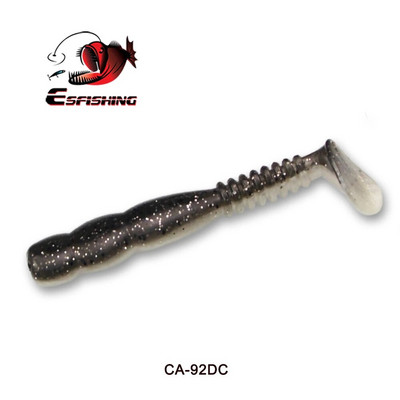 ESFISHING Rock Viber Shad 50 mm 95 mm 115 mm Rock Shiner Sea Soft Baits Pesca Umjetni silikon Isca mamci za ribolov