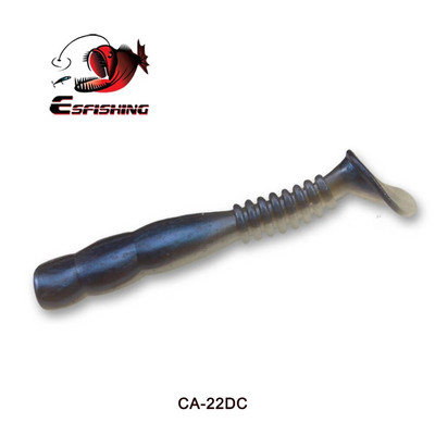 ESFISHING Rock Viber Shad 50 mm 95 mm 115 mm Rock Shiner Sea Soft Baits Pesca Umjetni silikon Isca mamci za ribolov