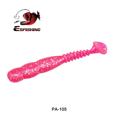 ESFISHING Rock Viber Shad 50 mm 95 mm 115 mm Rock Shiner Sea Soft Baits Pesca Umjetni silikon Isca mamci za ribolov