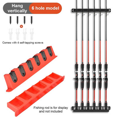 Luya stabu plaukts Zivju stabu plaukta novietojums plaukts displeja uzglabāšanas statīvs, statīvs pie sienas, rokas stienis jūras staba sienas stiprinājuma ierīce
