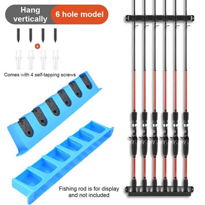 Luya stabu plaukts Zivju stabu plaukta novietojums plaukts displeja uzglabāšanas statīvs, statīvs pie sienas, rokas stienis jūras staba sienas stiprinājuma ierīce