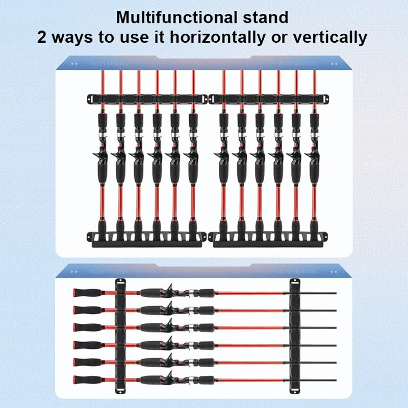 Luya stabu plaukts Zivju stabu plaukta novietojums plaukts displeja uzglabāšanas statīvs, statīvs pie sienas, rokas stienis jūras staba sienas stiprinājuma ierīce