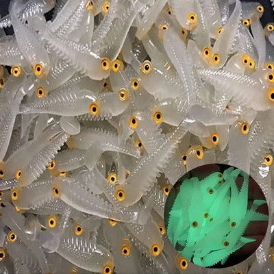 5Gb Mīkstas ēsmas makšķerēšanas mānekļi 5,5 cm/7 cm 1,2 g/2,8 g mākslīgi kustīgi peldoši Pva Swimbait Paddle Tail Makšķerēšanas piederumi