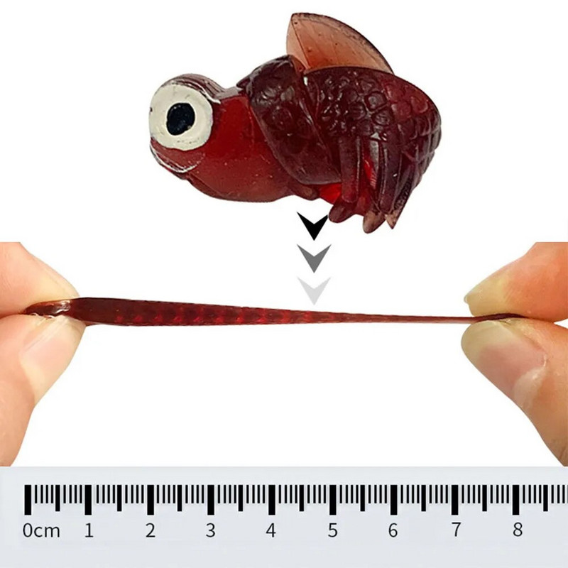 5Gb Mīkstas ēsmas makšķerēšanas mānekļi 5,5 cm/7 cm 1,2 g/2,8 g mākslīgi kustīgi peldoši Pva Swimbait Paddle Tail Makšķerēšanas piederumi