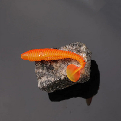 5 tk Pehme söödaga püügilant 55/65/75 mm 1,3/2,2/4g kunstlik liikuv ujumisaeru aeru saba silikoonist usside kalapüügitarbed