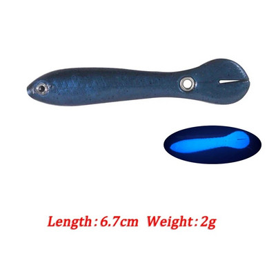 Mīkstās ēsmas bioniskās makšķerēšanas māneklis mākslīgais silikona izspēles māneklis atlēciens kustīga ēsma zvejas preces jūras piederumiem bass līdakas saldūdens