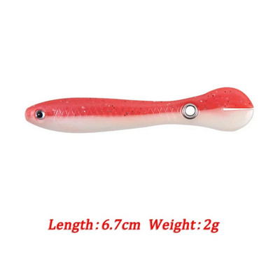 Mīkstās ēsmas bioniskās makšķerēšanas māneklis mākslīgais silikona izspēles māneklis atlēciens kustīga ēsma zvejas preces jūras piederumiem bass līdakas saldūdens