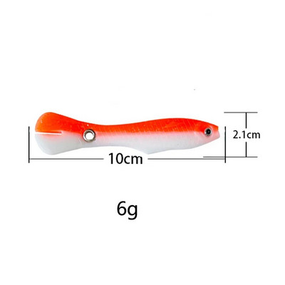 Mīkstās ēsmas bioniskās makšķerēšanas māneklis mākslīgais silikona izspēles māneklis atlēciens kustīga ēsma zvejas preces jūras piederumiem bass līdakas saldūdens