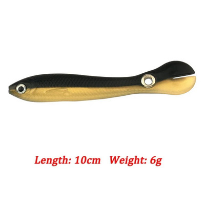 Mīkstās ēsmas bioniskās makšķerēšanas māneklis mākslīgais silikona izspēles māneklis atlēciens kustīga ēsma zvejas preces jūras piederumiem bass līdakas saldūdens