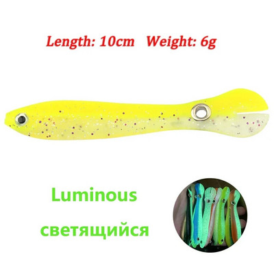 Mīkstās ēsmas bioniskās makšķerēšanas māneklis mākslīgais silikona izspēles māneklis atlēciens kustīga ēsma zvejas preces jūras piederumiem bass līdakas saldūdens