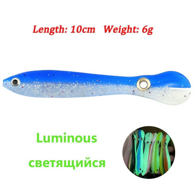 Mīkstās ēsmas bioniskās makšķerēšanas māneklis mākslīgais silikona izspēles māneklis atlēciens kustīga ēsma zvejas preces jūras piederumiem bass līdakas saldūdens