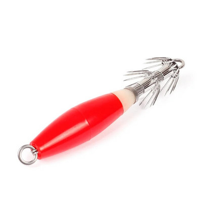 Makšķerēšanas mānekļi Kalmāri Jig Āķi Sālsūdens Gaismas Mākslīgā ēsma Fluorescējoša cieta mānekļi Makšķerēšanas piederumi Makšķerēšanas piederumi Preces jūrai