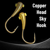 5 τεμάχια/Παρτίδα Jig Lead Head Γάντζοι ψαρέματος από ανοξείδωτο ατσάλι Αγκαθωτό αναποδογυρισμένο άγκιστρο Τεχνητό αγκάθι πλάτης Jigging Bait Sharp Lure Tools