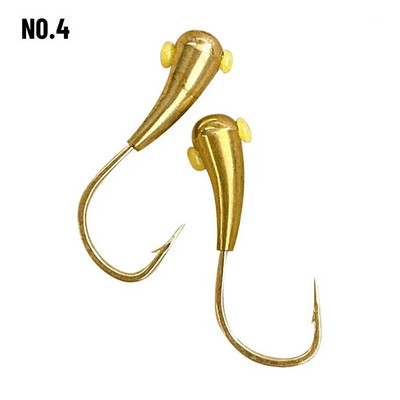 5 τεμάχια/Παρτίδα Jig Lead Head Γάντζοι ψαρέματος από ανοξείδωτο ατσάλι Αγκαθωτό αναποδογυρισμένο άγκιστρο Τεχνητό αγκάθι πλάτης Jigging Bait Sharp Lure Tools