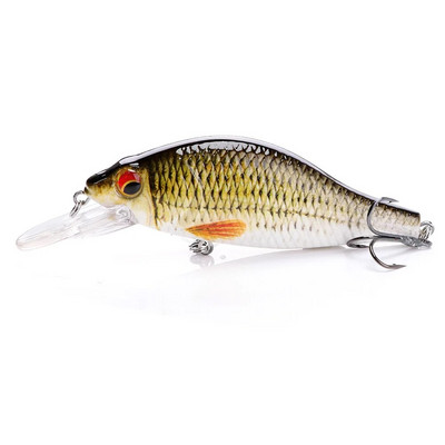 TREHOOK 4g/11g/22g Black Minnow vobleri Mamac za pecanje štuke Umjetni mamac Tvrdi mamac za plivanje Mini Crankbaits Pribor za pecanje Mamci