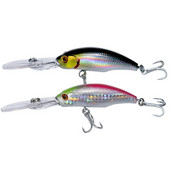 1Gb peldošs Minnow zvejas māneklis 9,5 cm 8,5 g Crankbait mākslīgā cietā ēsma Bass Vobleri karpu līdaku mānekļi Kvalitatīvi Pesca Tackle