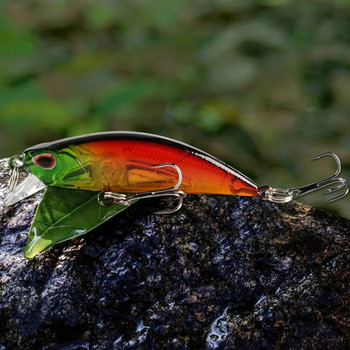 mini Sinking Minnow Wobblers Fishing Lures 5,5cm 5g Πέστροφα Τεχνητό πλαστικό σκληρό δόλωμα Jerkbait Crankbait Bass Fishing Tacking