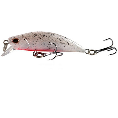mini uppuvad Minnow voblerid 5,5 cm 5g forell Tehisplastist kõva sööt Jerkbait Crankbait Bass kalastustarbed