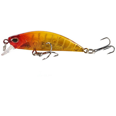 mini uppuvad Minnow voblerid 5,5 cm 5g forell Tehisplastist kõva sööt Jerkbait Crankbait Bass kalastustarbed