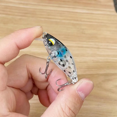 1 τμχ Sinking Minnow Fishing Lure 5cm 4,9g Mini Artificial Hard Bait Sharp Hook Pike Bass Crankbait Wobblers Trout Fishing Tacking
