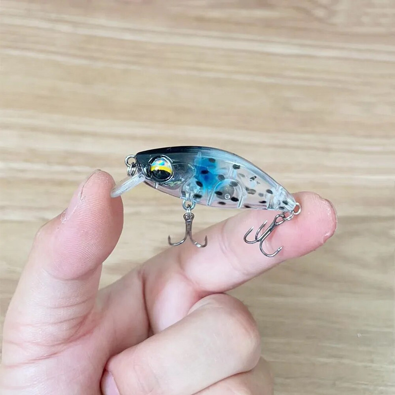 1 τμχ Sinking Minnow Fishing Lure 5cm 4,9g Mini Artificial Hard Bait Sharp Hook Pike Bass Crankbait Wobblers Trout Fishing Tacking