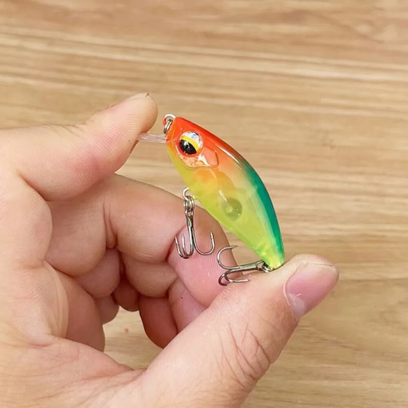 1 τμχ Sinking Minnow Fishing Lure 5cm 4,9g Mini Artificial Hard Bait Sharp Hook Pike Bass Crankbait Wobblers Trout Fishing Tacking