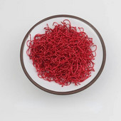 50 gab. Makšķerēšanas āķis, sērija 1#-9#. Dzeloņveida makšķeres āķis ar augstu oglekļa tēraudu, sarkans zelts, saliekti ēsmas āķi, gredzenveida karpas āķa piederumi