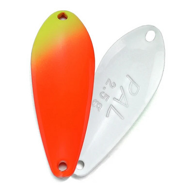 LTHTUG Peche Leurre Pesca PAL ŽLICA 2,5 g 30 mm Šareni mamac za žličare Bakarni tok Metalni mamac za ribolov za pastrvu Klen Smuđ Losos