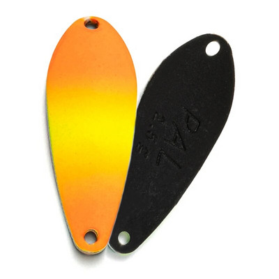 LTHTUG Peche Leurre Pesca PAL ŽLICA 2,5 g 30 mm Šareni mamac za žličare Bakarni tok Metalni mamac za ribolov za pastrvu Klen Smuđ Losos