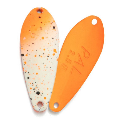 LTHTUG Peche Leurre Pesca PAL ŽLICA 2,5 g 30 mm Šareni mamac za žličare Bakarni tok Metalni mamac za ribolov za pastrvu Klen Smuđ Losos