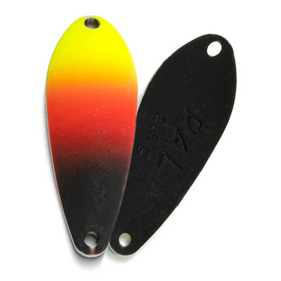 LTHTUG Peche Leurre Pesca PAL ŽLICA 2,5 g 30 mm Šareni mamac za žličare Bakarni tok Metalni mamac za ribolov za pastrvu Klen Smuđ Losos