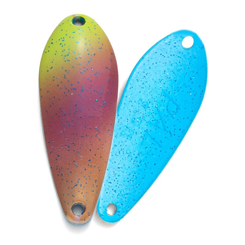 LTHTUG Peche Leurre Pesca PAL ŽLICA 2,5 g 30 mm Šareni mamac za žličare Bakarni tok Metalni mamac za ribolov za pastrvu Klen Smuđ Losos