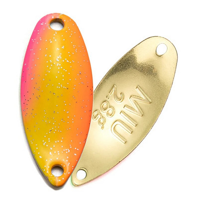 LTHTUG Pesca Stream Bait Pastrva Spoon Bait MIU 2.2g 2.8g 3.5g Spinner Copper Metal Fishing Spoon Mamac za pastrvu Smuđ Štuka Losos