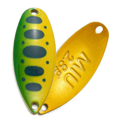 LTHTUG Pesca Stream Bait Pastrva Spoon Bait MIU 2.2g 2.8g 3.5g Spinner Copper Metal Fishing Spoon Mamac za pastrvu Smuđ Štuka Losos