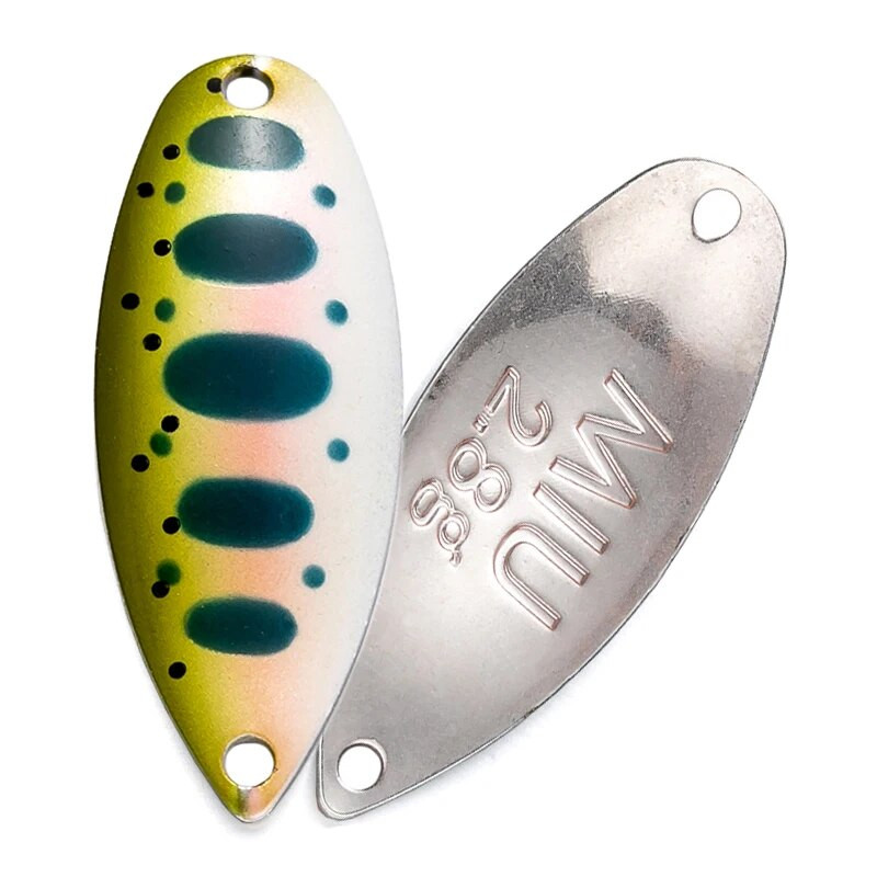 LTHTUG Pesca Stream Bait Pastrva Spoon Bait MIU 2.2g 2.8g 3.5g Spinner Copper Metal Fishing Spoon Mamac za pastrvu Smuđ Štuka Losos