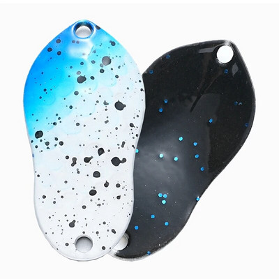 Vadības makšķerēšanas mānekļi PENTA NITRO 2.1g 25mm krāsains karotes ēsma misiņš vara metāla straumes zvejas māneklis forelei asari