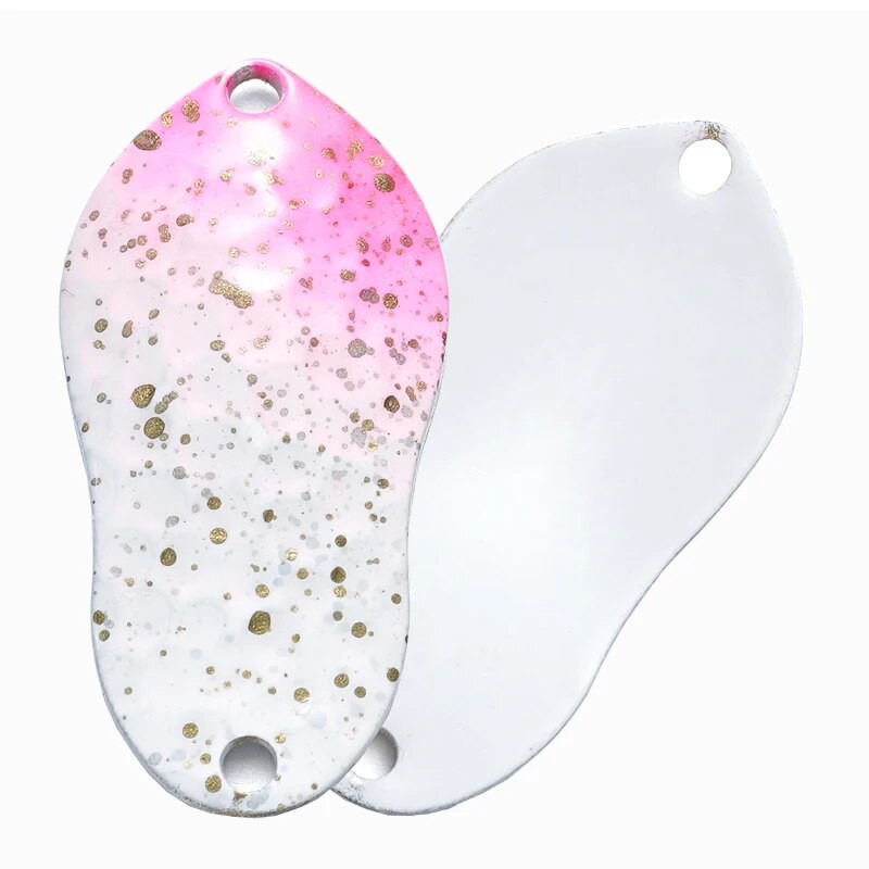 Vadības makšķerēšanas mānekļi PENTA NITRO 2.1g 25mm krāsains karotes ēsma misiņš vara metāla straumes zvejas māneklis forelei asari