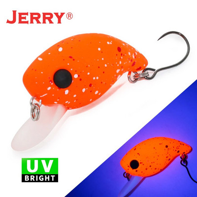 Jerry Tiptoe 2.4g 3cm Wobble Fishing Lure Crankbait Hard Bait