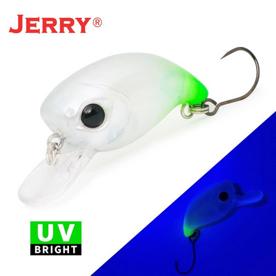 Jerry Tiptoe Trout Area Micro Floating Wobblers Spinning Plugs UV Glowing Colors Lake Perch River Stream Fishing Lure Hard Bait