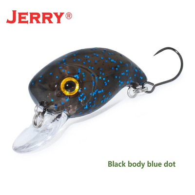 Jerry Tiptoe Trout Area Micro Floating Wobblers Spinning Plugs UV Glowing Colors Lake Perch River Stream Fishing Lure Hard Bait