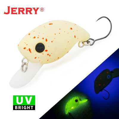 Jerry Tiptoe Trout Area Micro Floating Wobblers Spinning Plugs UV Glowing Colors Lake Perch River Stream Fishing Lure Hard Bait