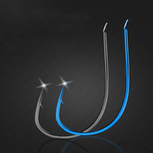 DYGYGYFZ 200 tk/partii Kõrge süsinikusisaldusega terasest õngekonksud Kuldsed, Must okastkonksuga Konksud rohukarpidele Püügitarbed Pesca