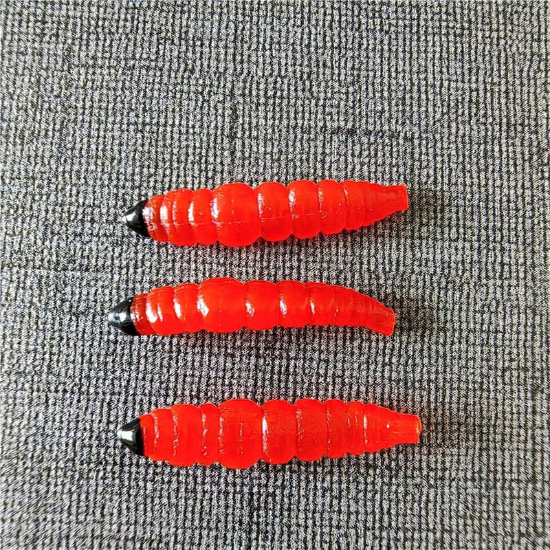 MUKUN 20GAB Mīkstais makšķerēšanas māneklis Worms Silikona ēsmas 0,4g/30mm Mākslīgā ēsma Jigging Vobleri Bass Carp Pesca Makšķerēšanas piederumi